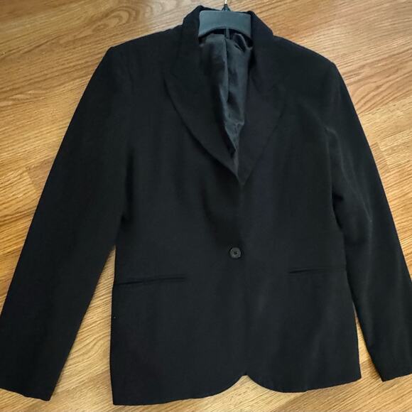 NORMA KAMALI Classic Single Breasted Jacket 14 - Picture 7 of 10